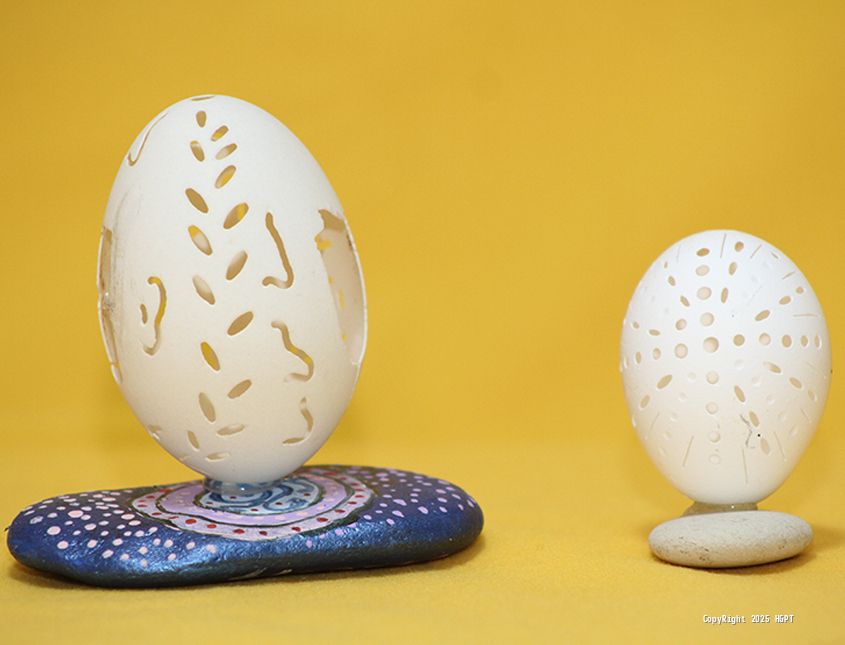 Cascarones calados - 