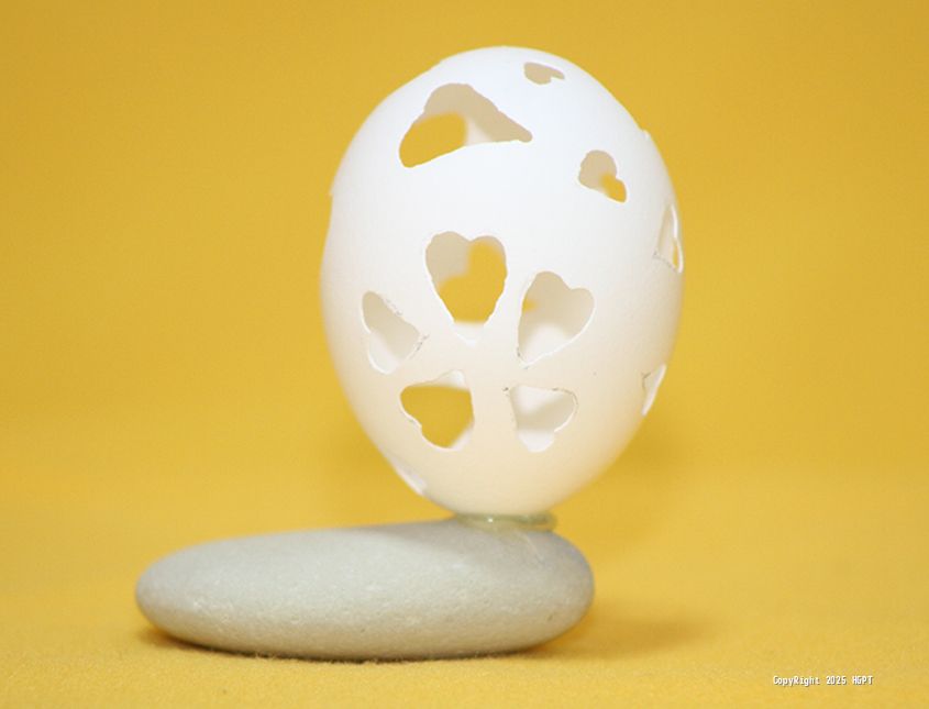 Cascarones calados - 